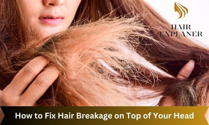 How to Fix Hair Breakage on Top of Your Head