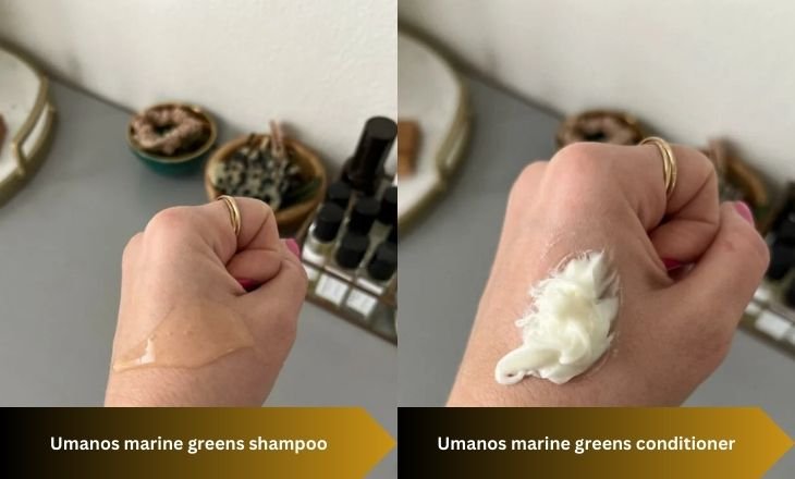 I Tried Umanos Marine Greens Shampoo + Conditioner | $26 + $28